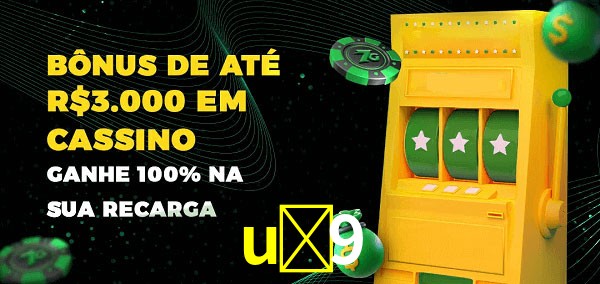 u-9 melhor bônus de depósito